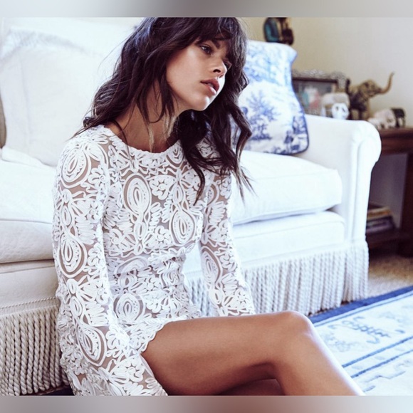STONE COLD FOX LAYLA DRESS ZIMMERMANN FOR LOVE LEMONS WEDDING BRIDAL HONEYMOON - Picture 6 of 14